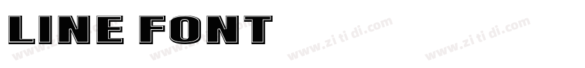 Line Font 超极细字型字体转换 Line Font 超极细字型字体转换